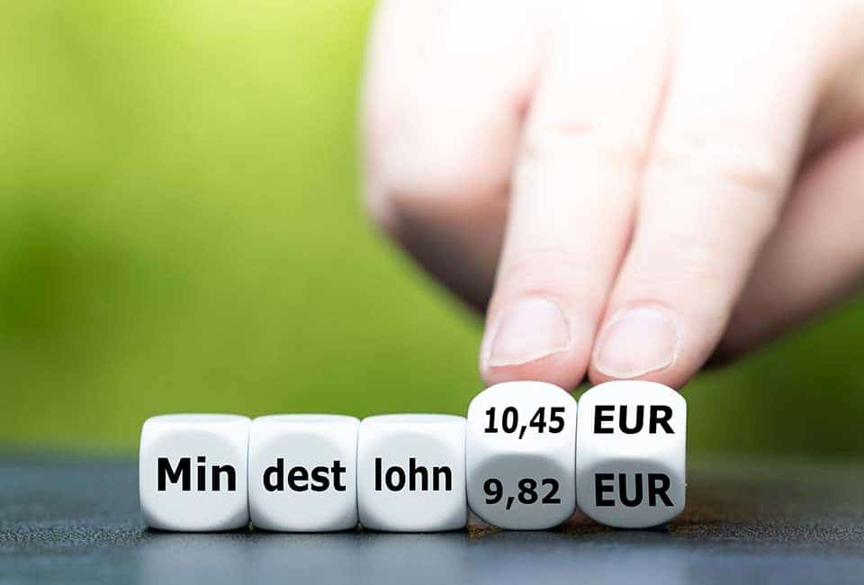 Anhebung des Mindestlohns 2022