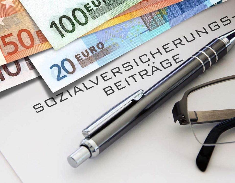 Neue Werte in der Sozialversicherung